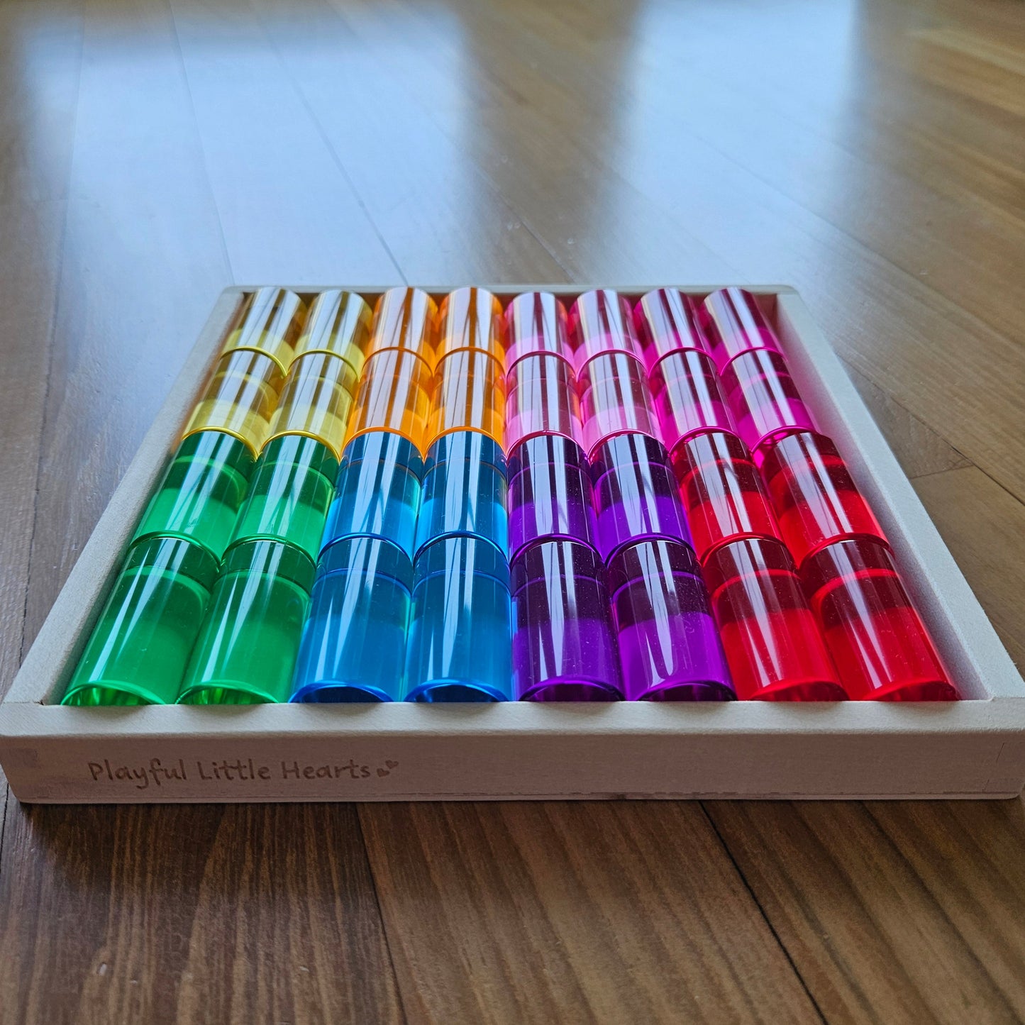 32 Baby Cylindrical Columns (Rainbow)