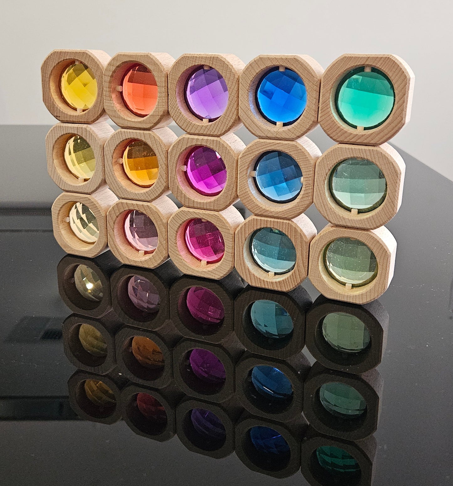 Jewel Bitcoins (New Design) - Rainbow