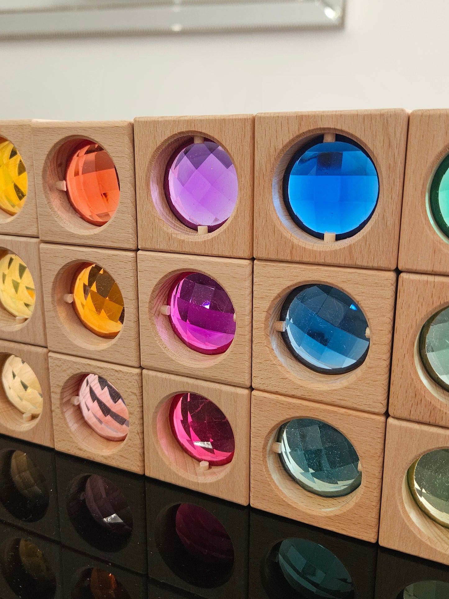 Jewel Blocks (Rainbow Colours)