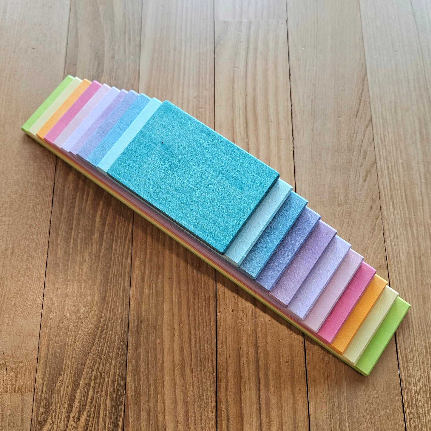 PRE-ORDER ONLY (Ships Early July 2026) - 11 Wooden Pastel Slats
