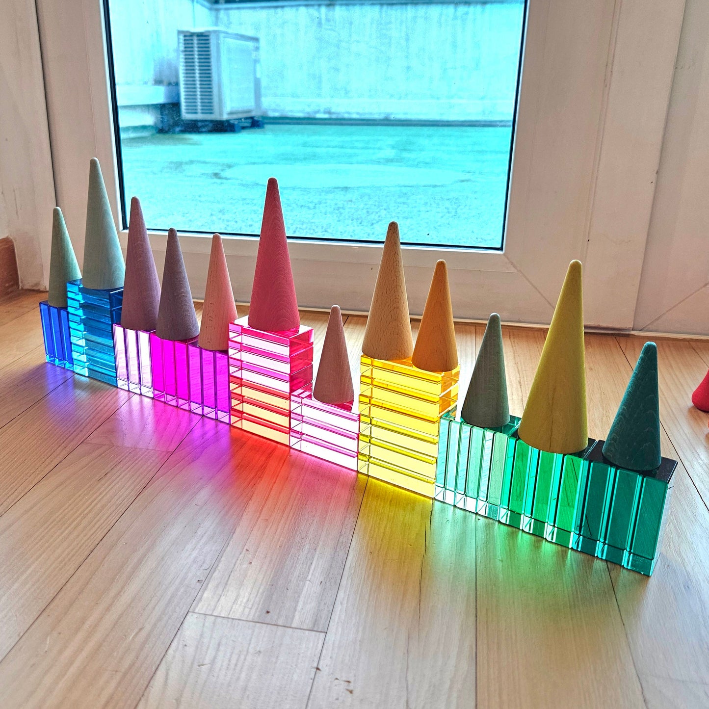 PRE-ORDER ONLY - Pastel Cone Trees