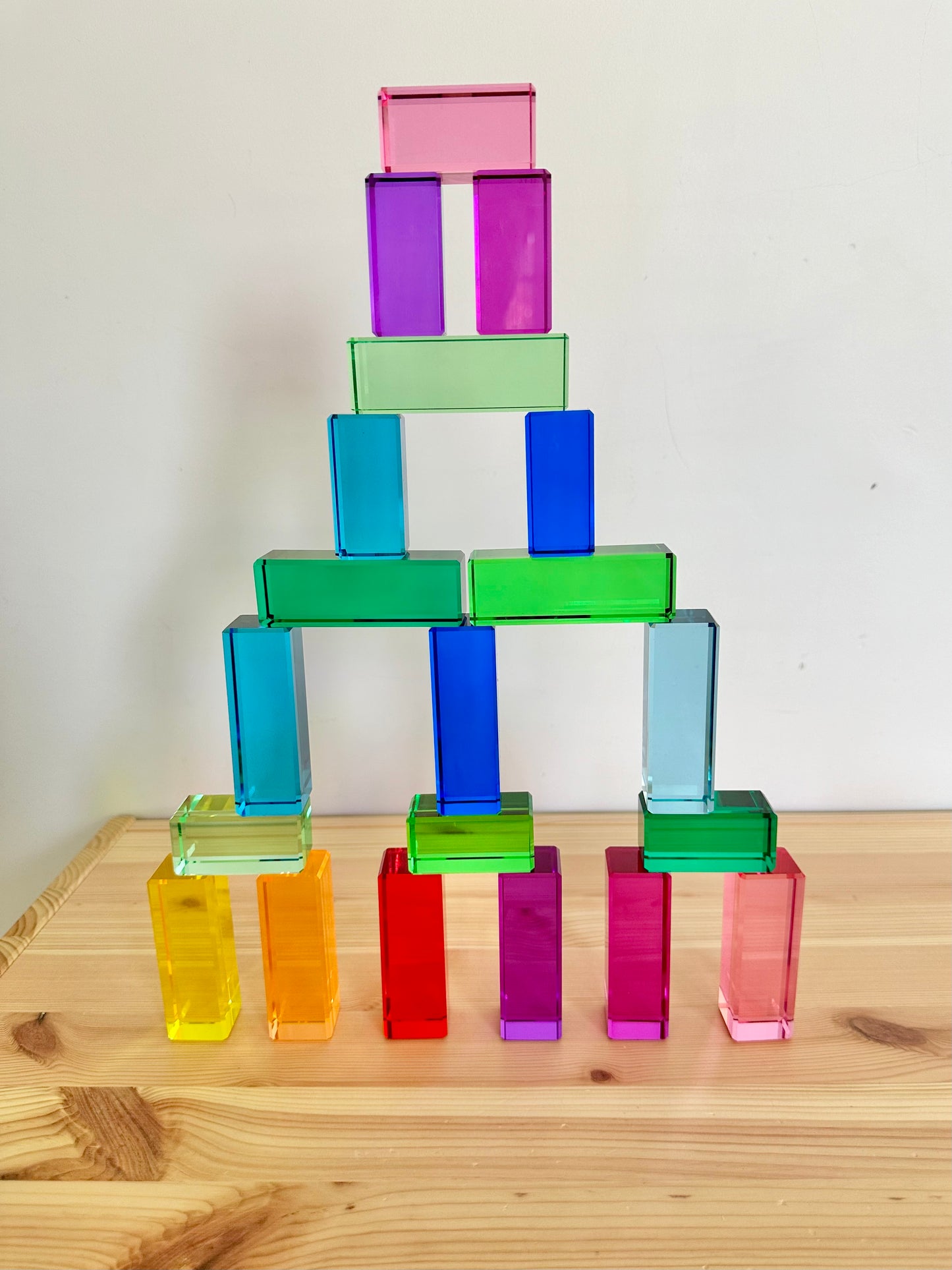 20 Lucite Columns (Rainbow Colours) *Limited Edition*