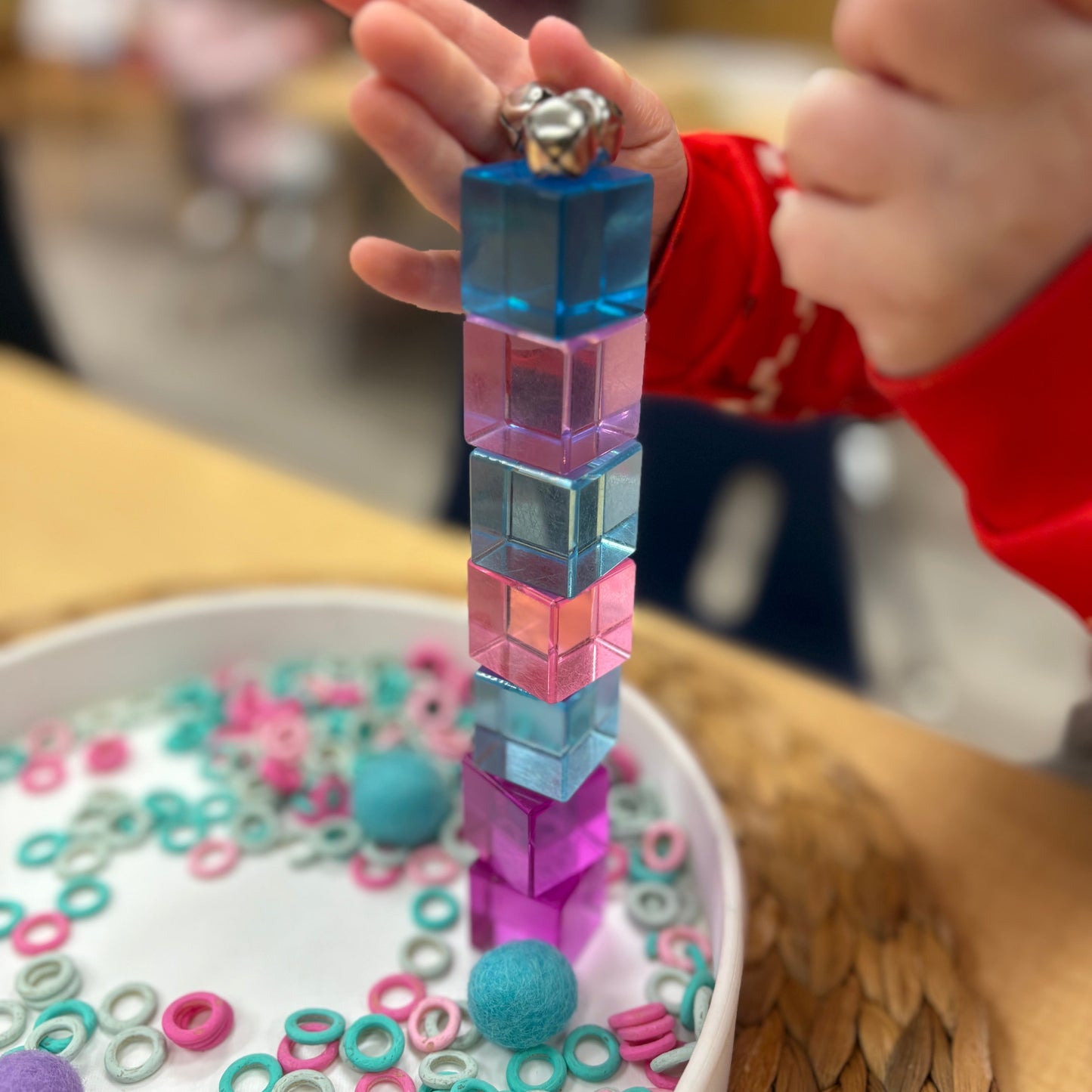 20 Lucite Cube Blocks