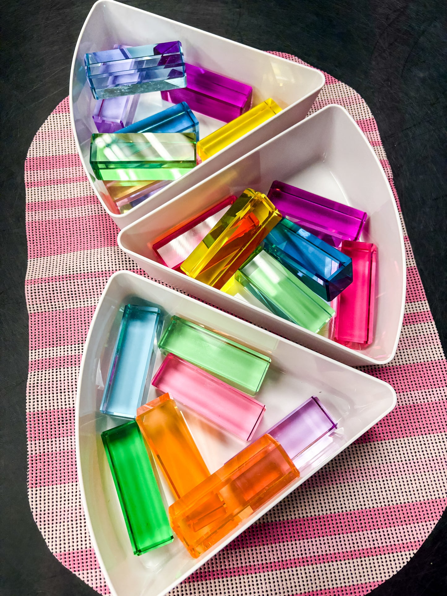 20 Lucite Columns (Candy Colours) *Limited Edition*
