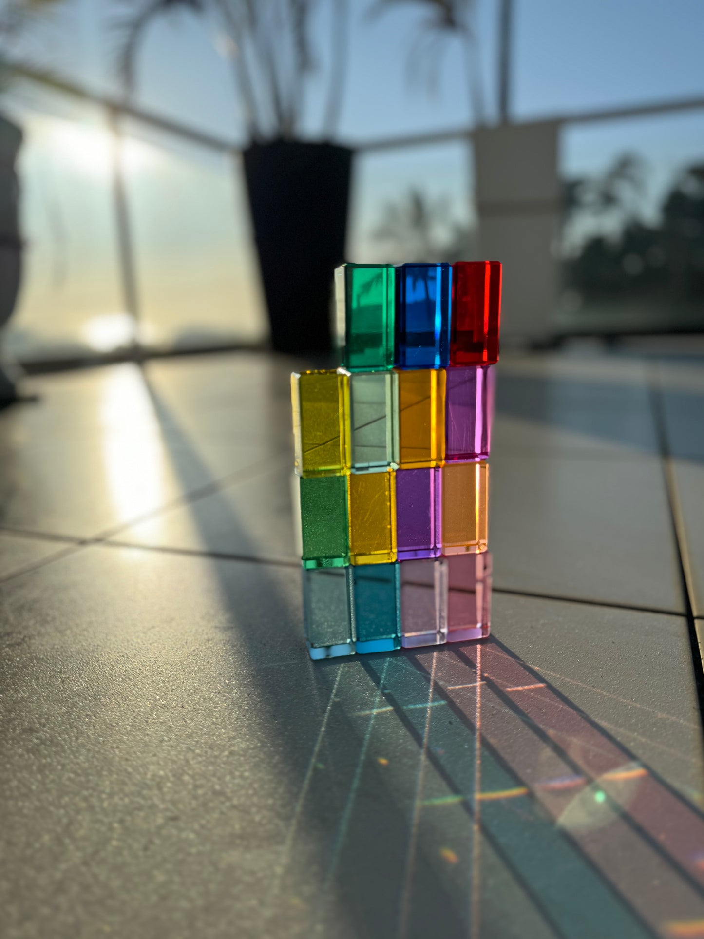 30 Lucite Cuboid (Rectangle) Blocks