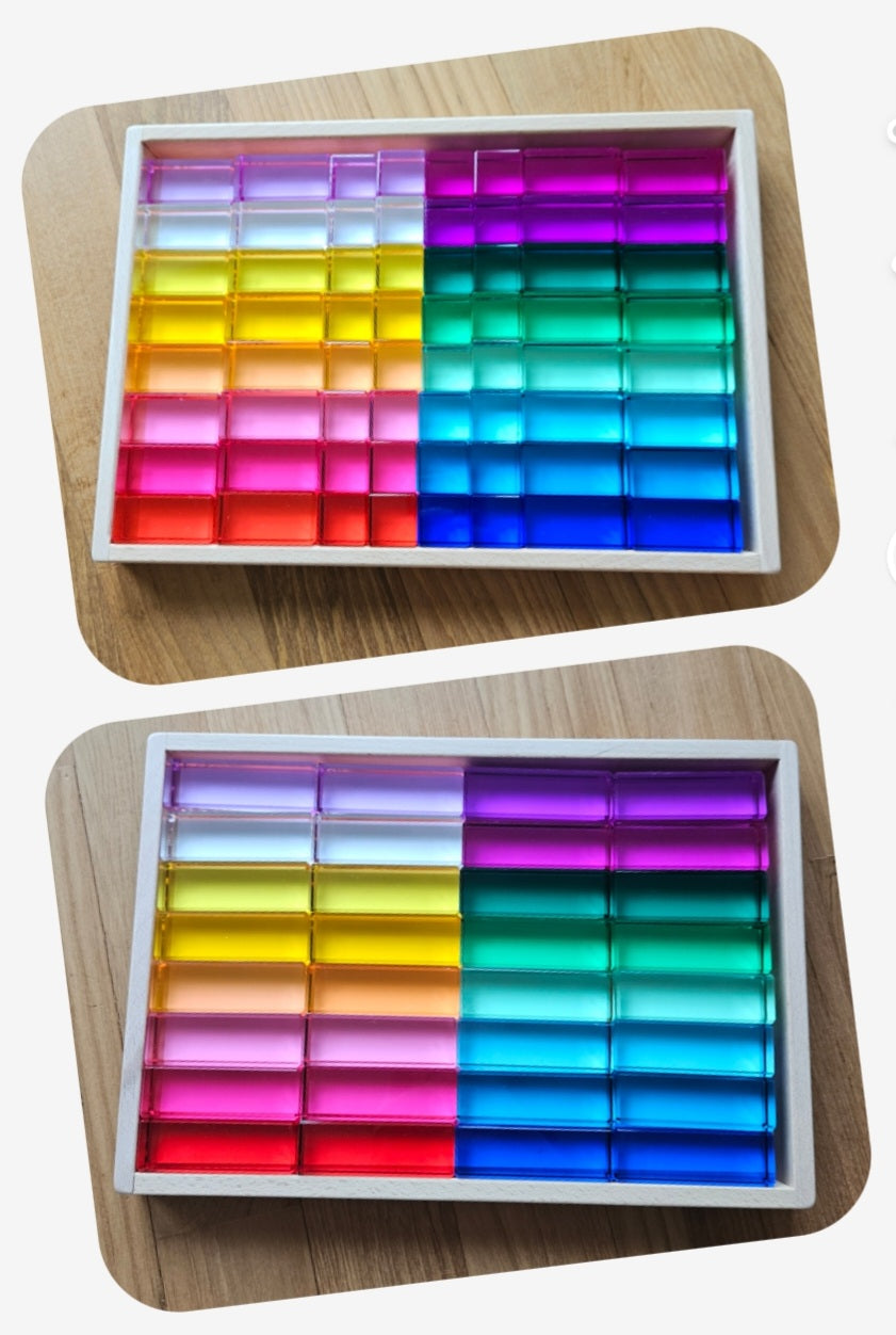 64 Mixed Lucites & 32 Lucite Columns *Discounted Bundle*