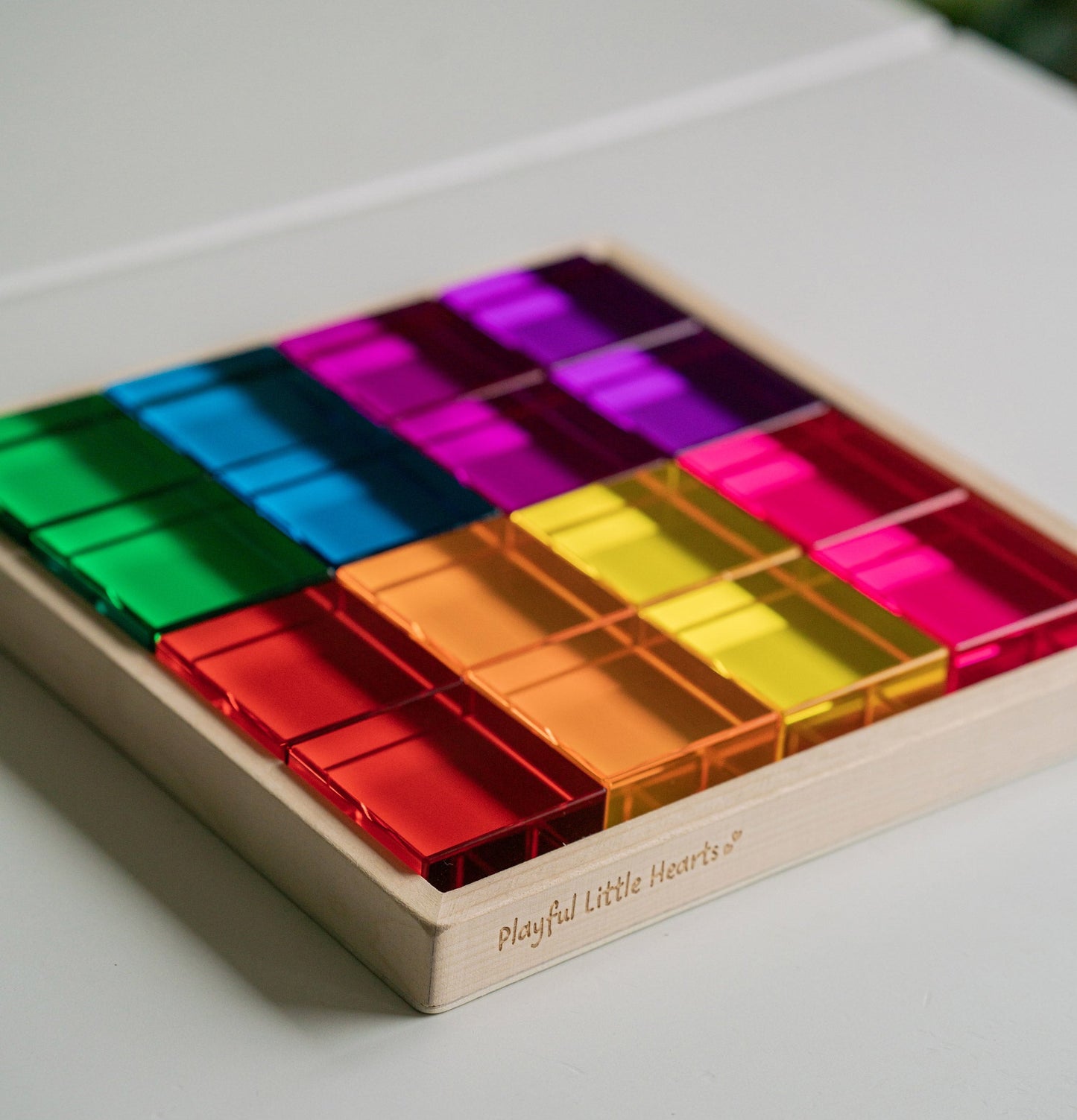 16 Majestic Lucite Squares *Exclusive Collector's Edition*