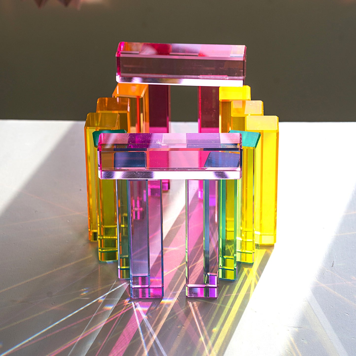 16 Lucite Pillars (Pastel)™