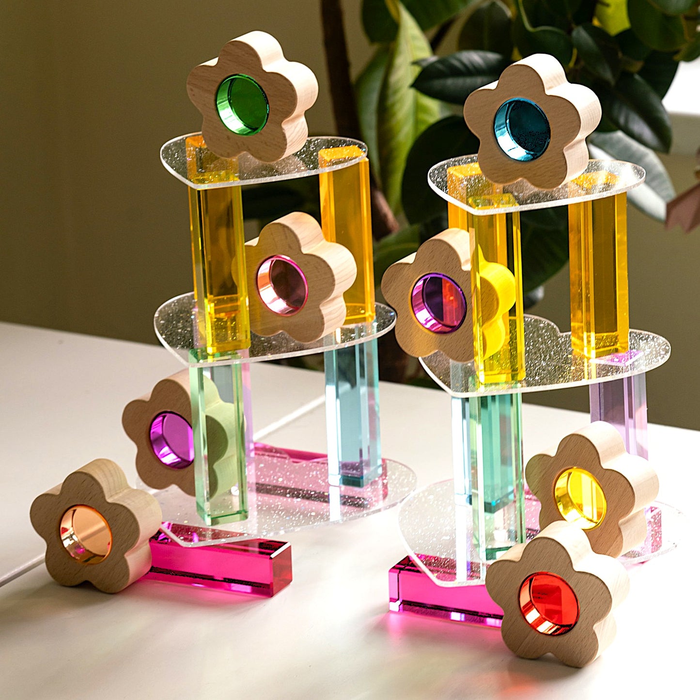 16 Lucite Pillars (Pastel)™