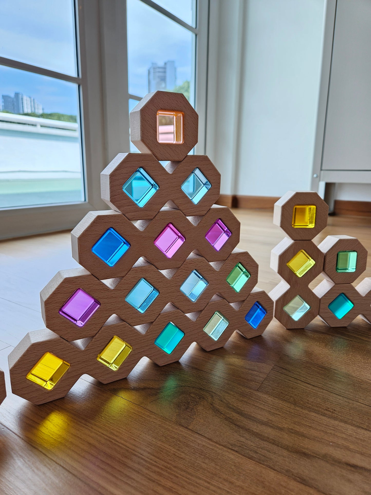 Space Blocks with Lucite