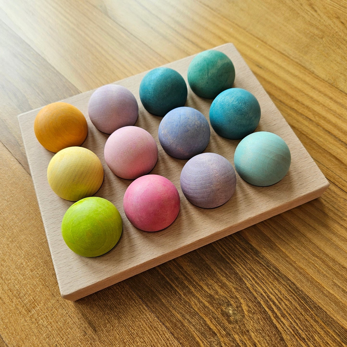 Colour-puzzle Ball Tray