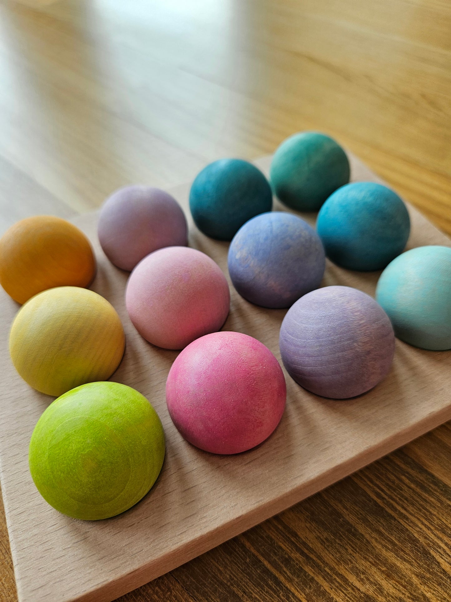 Colour-puzzle Ball Tray