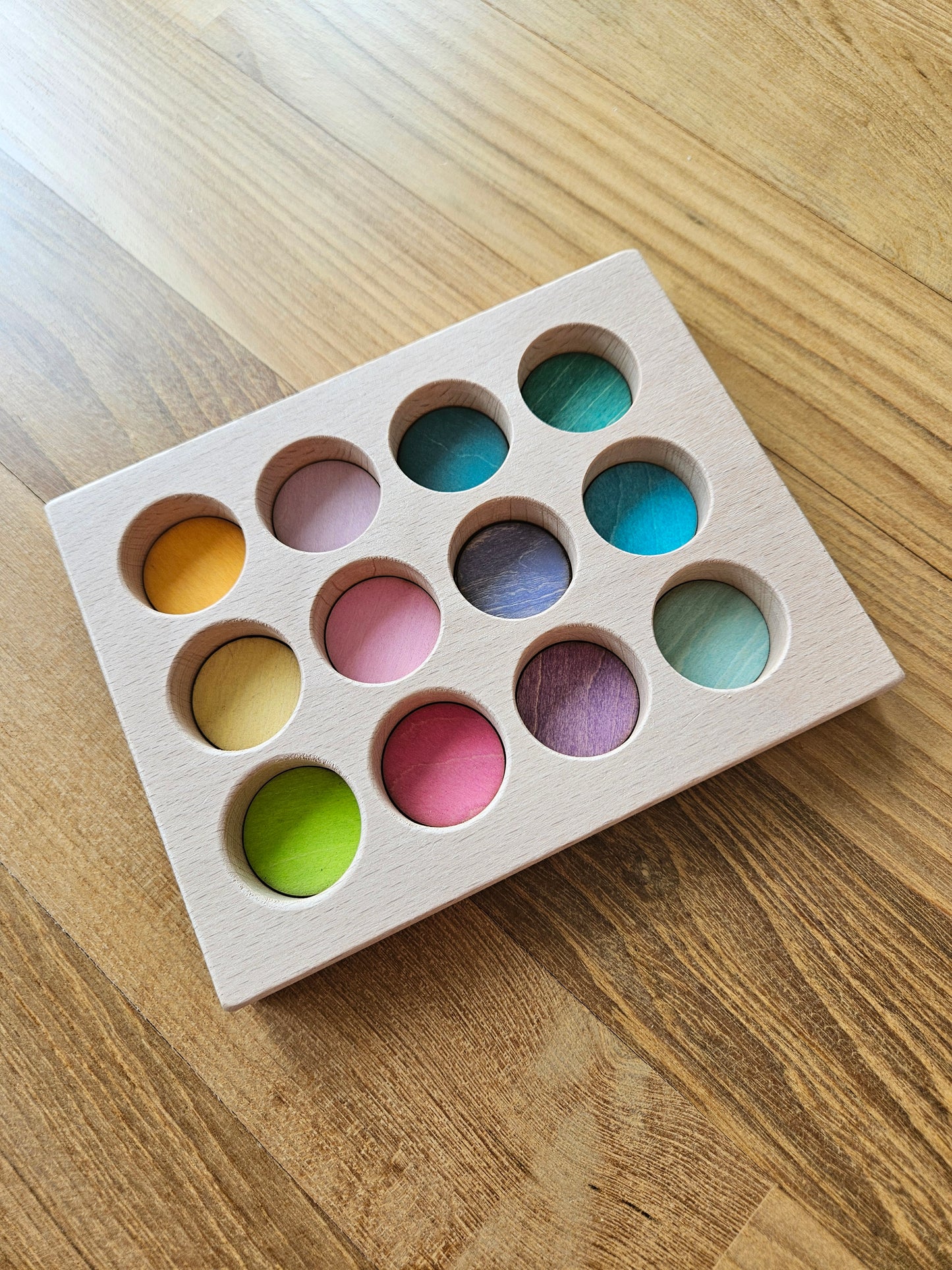 Colour-puzzle Ball Tray