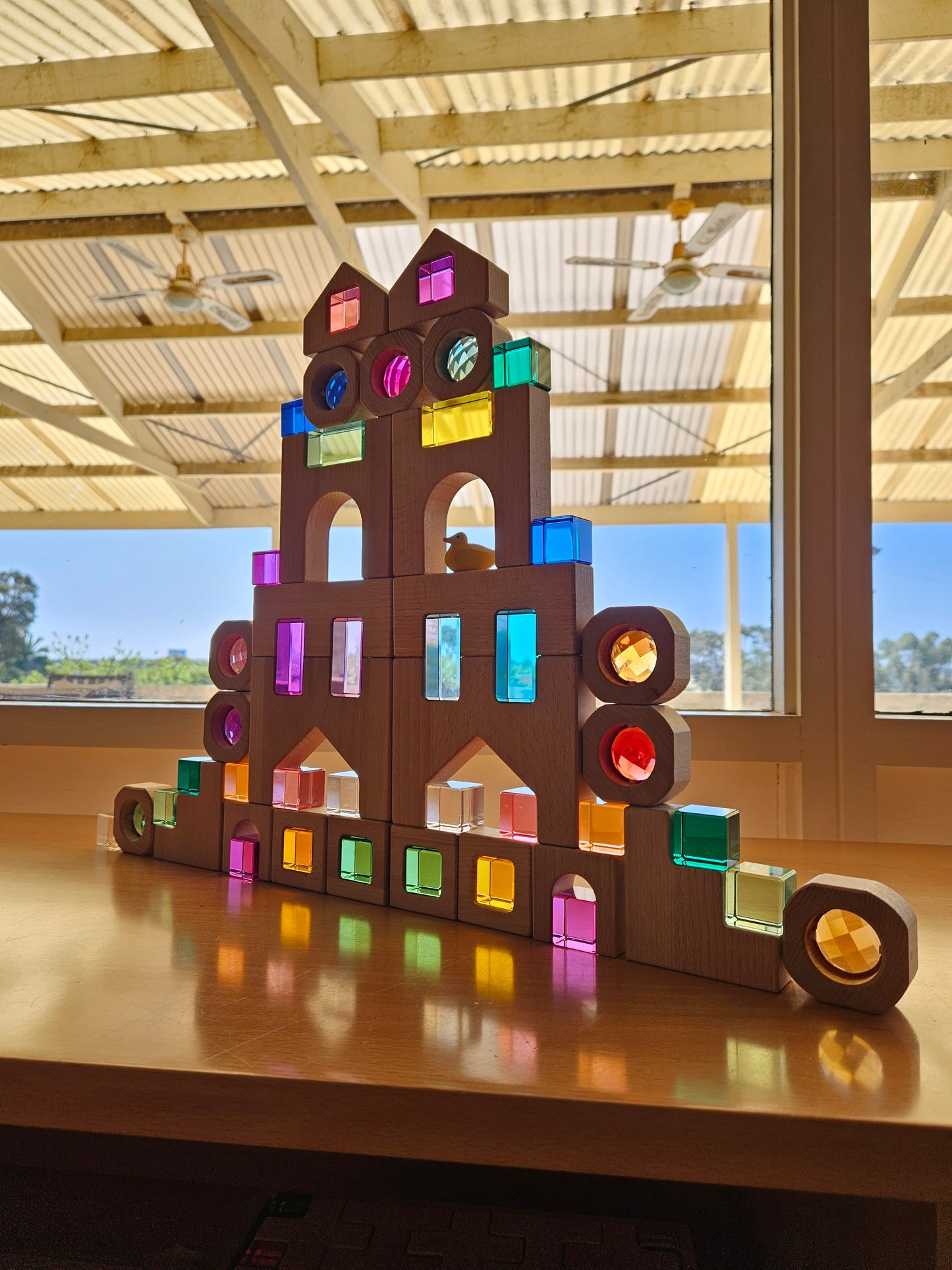 Castle Building Blocks & Mixed Lucite Blocks bundle *Discounted bundle*