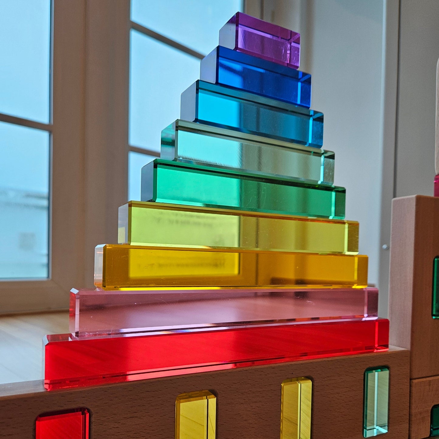 Lucite Rainbow Stairway *Limited Edition*