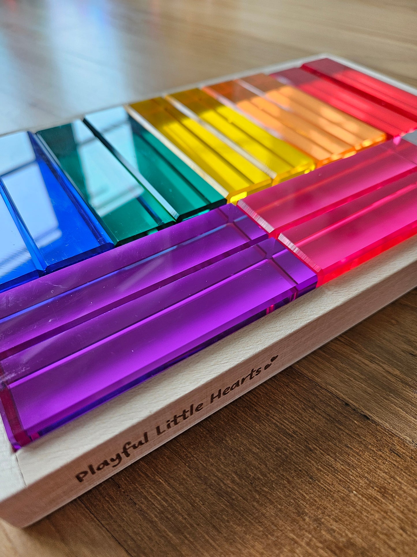 Lucite Pillars (Royal) Block Set *Exclusive Collector's Edition*