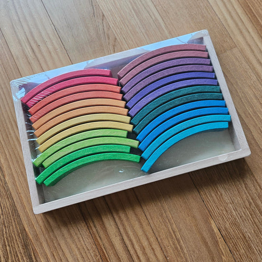 Little Wooden Rainbow Arcs