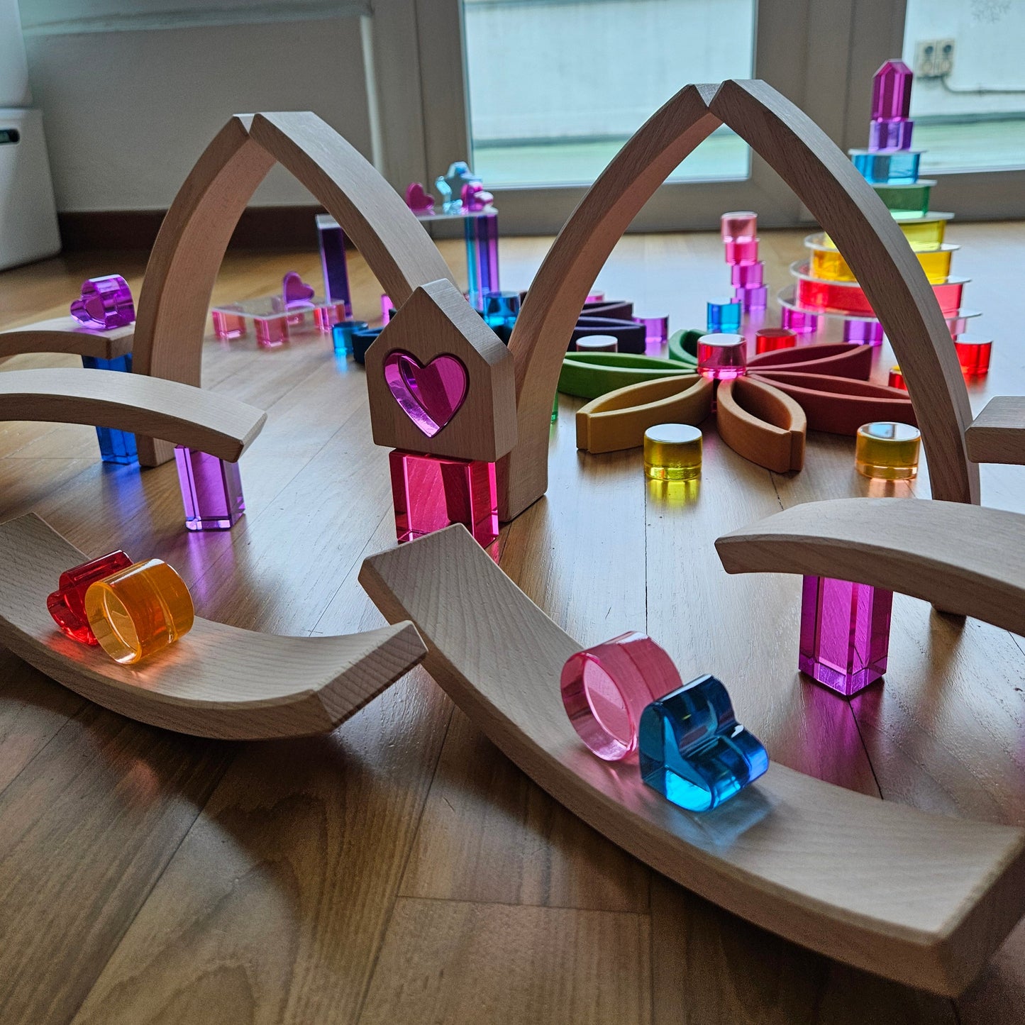 Large Wooden Arcs