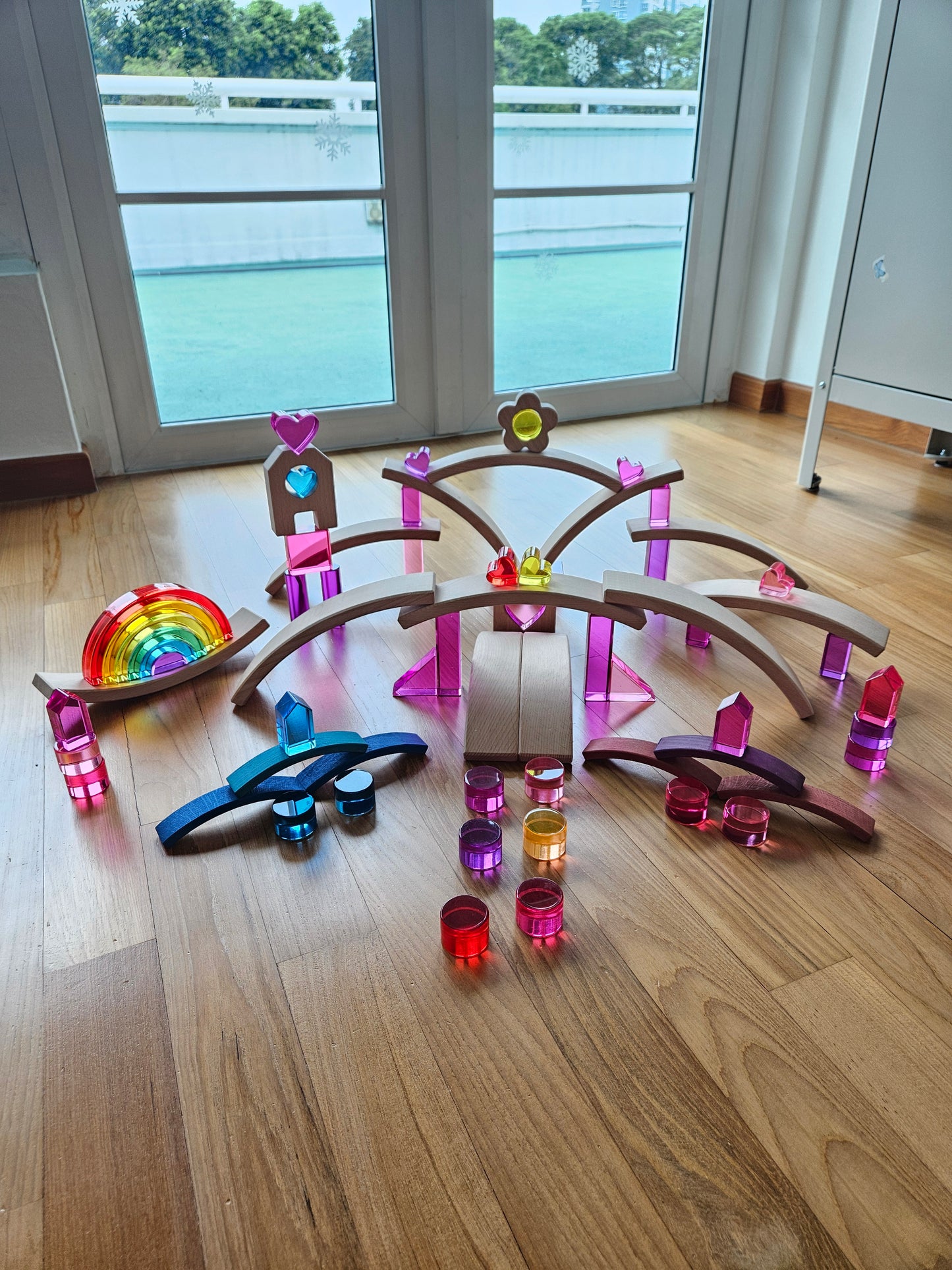 Large Wooden Arcs