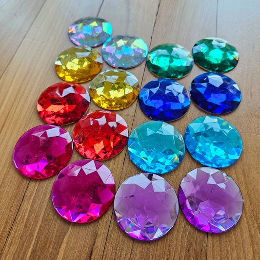 16 Large Round Jewels