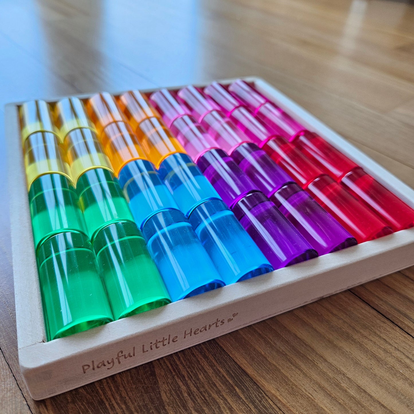 32 Baby Cylindrical Columns (Rainbow)