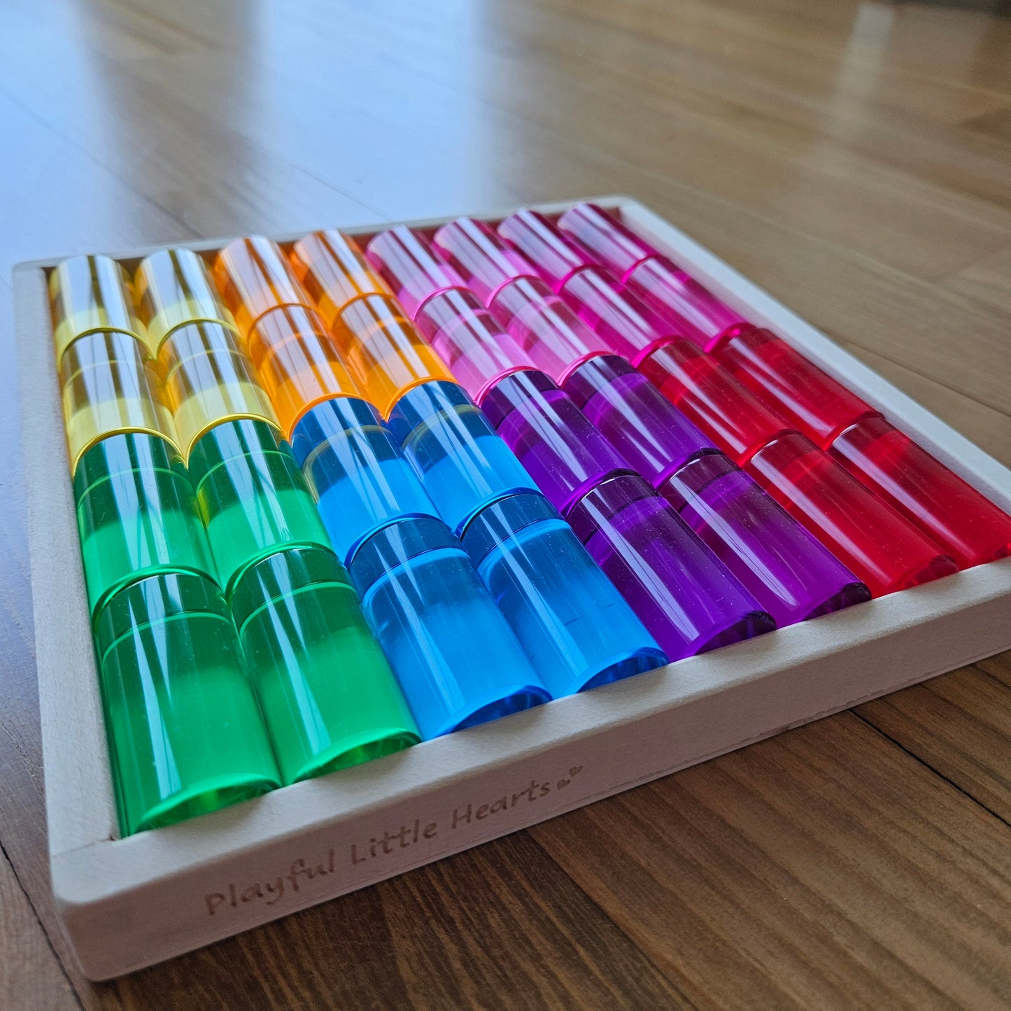 32 Baby Cylindrical Columns (Rainbow)