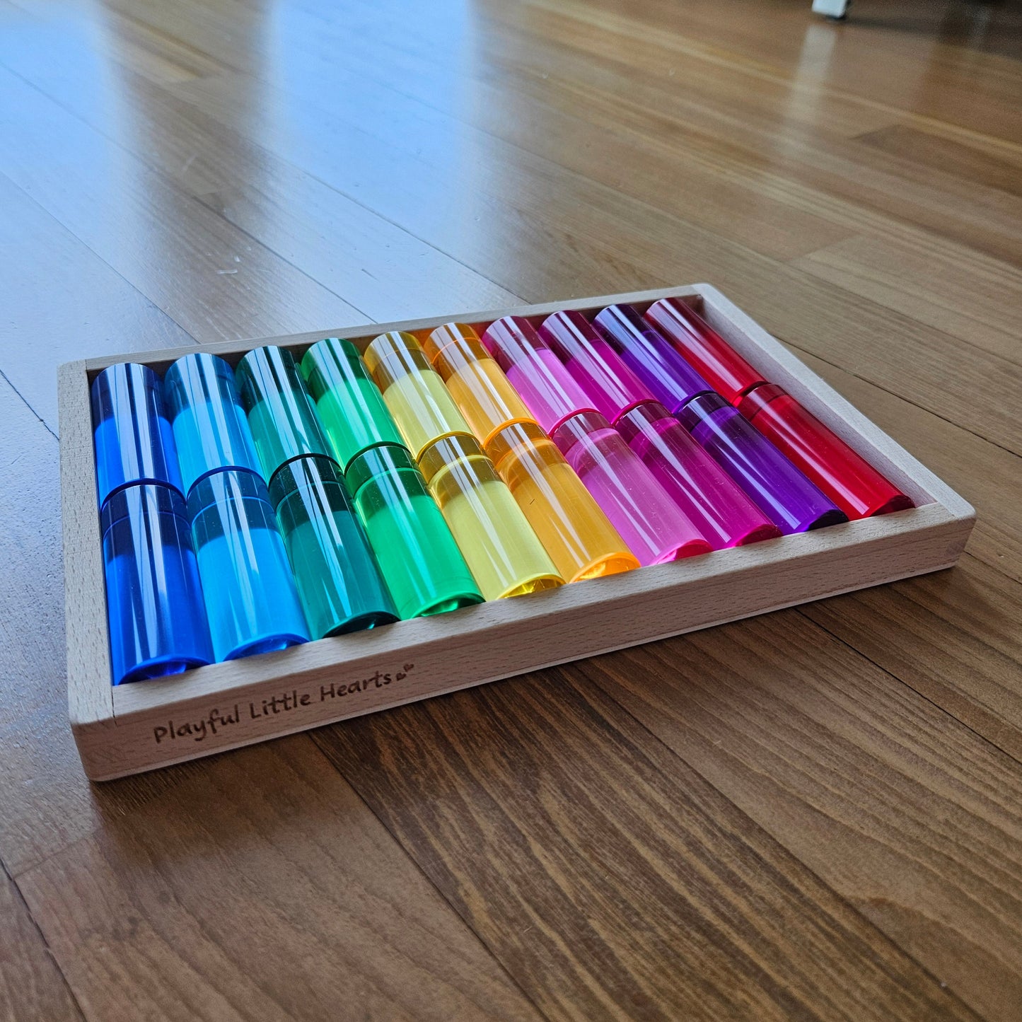 20 Medium Cylindrical Columns (Rainbow)