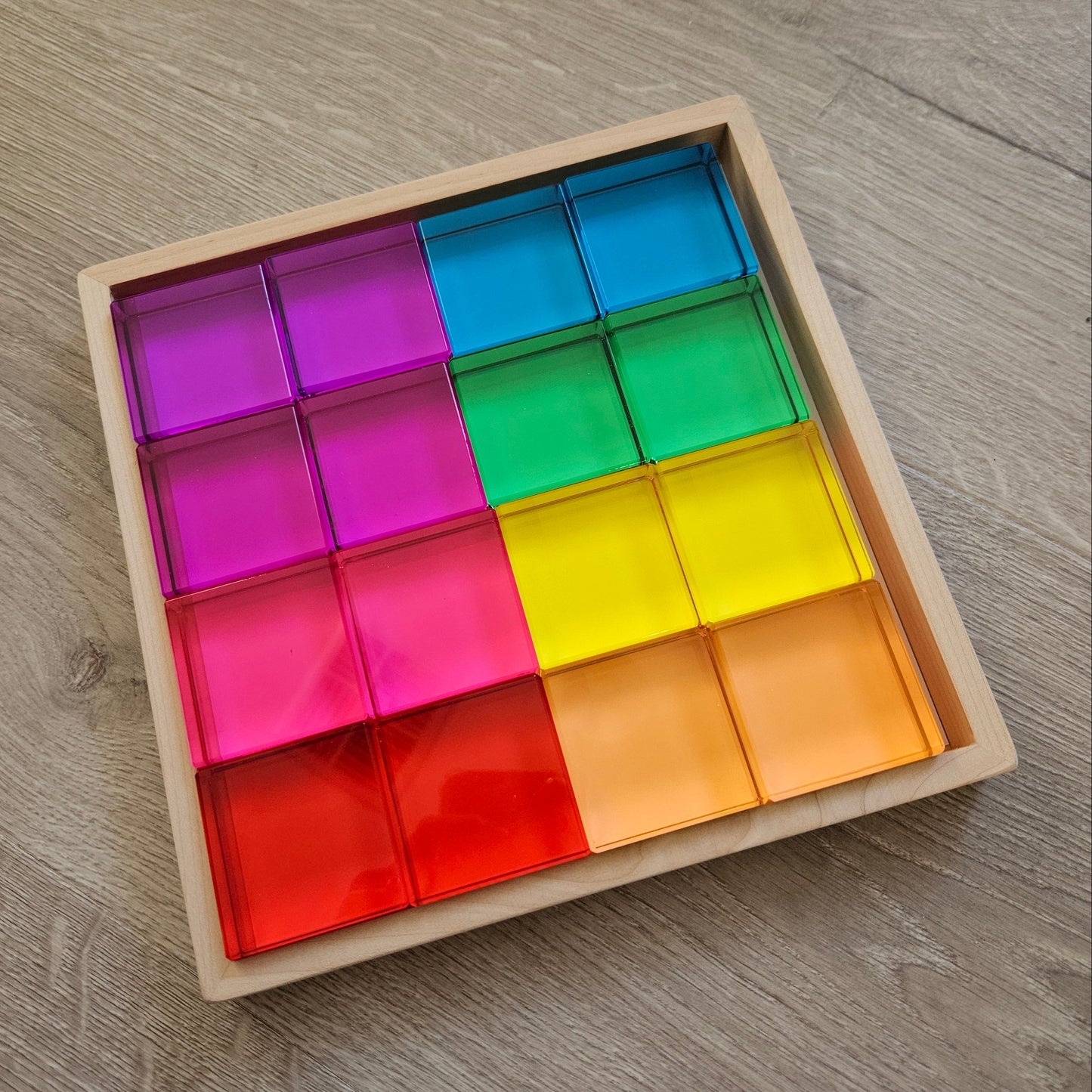 16 Majestic Lucite Squares *Exclusive Collector's Edition*