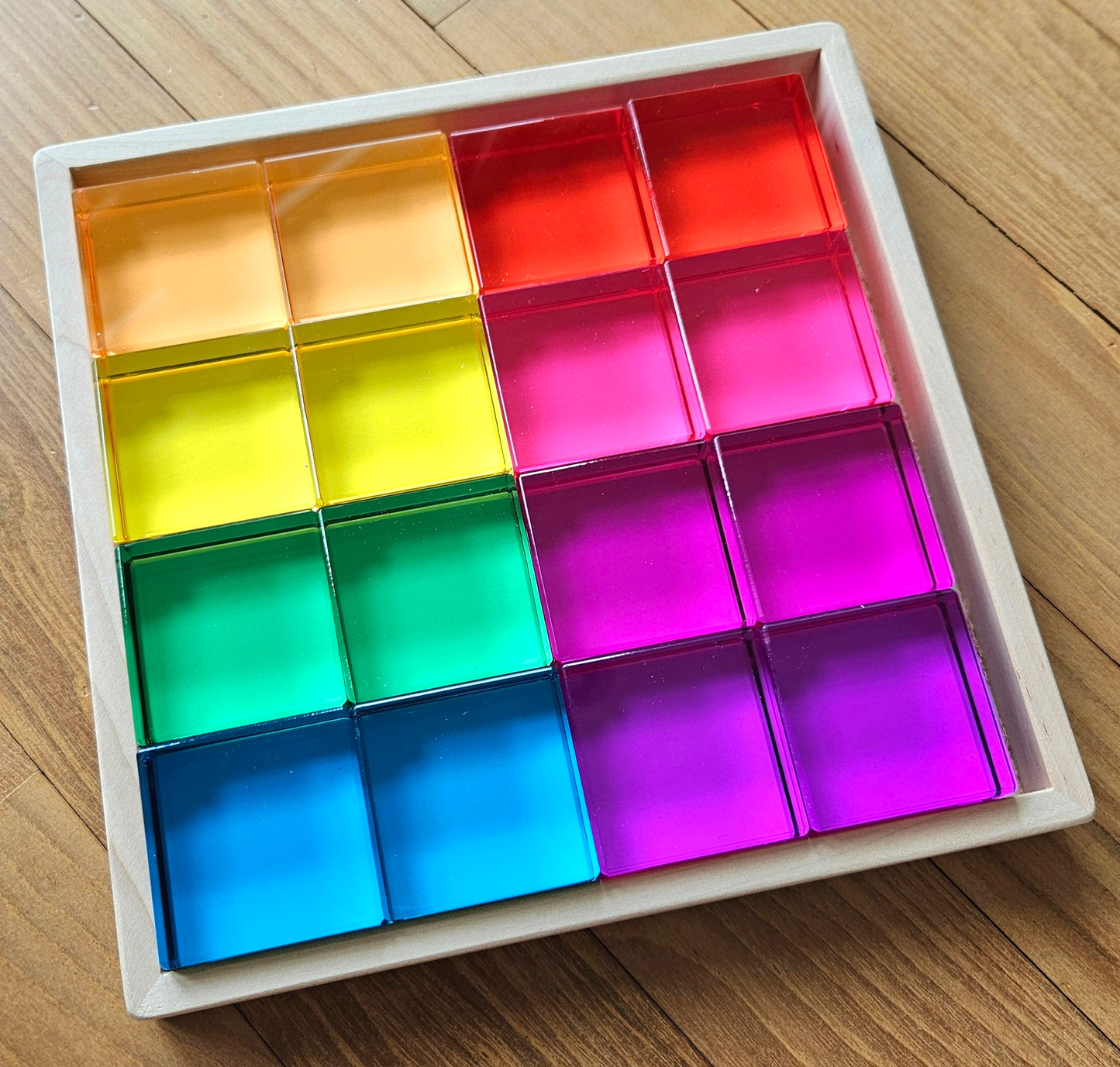 16 Majestic Lucite Squares *Exclusive Collector's Edition*