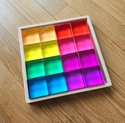 16 Majestic Lucite Squares *Exclusive Collector's Edition*