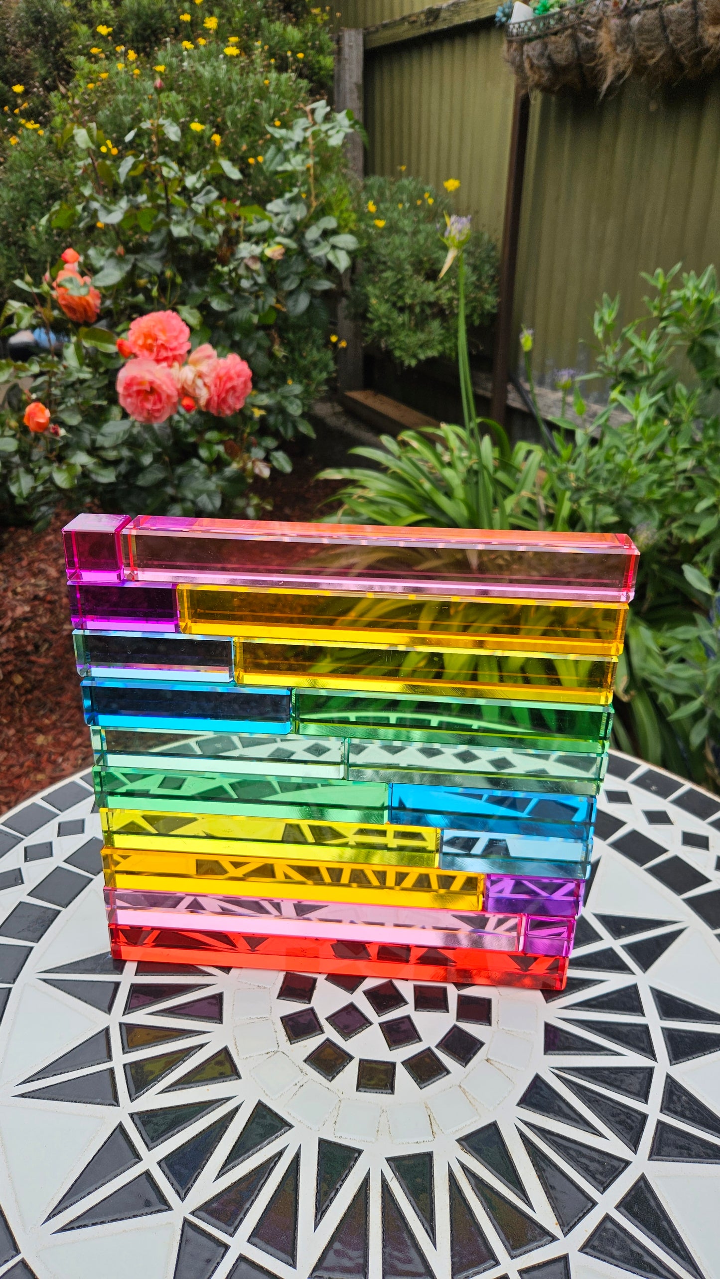 Lucite Rainbow Twin Stairway *Limited Edition*