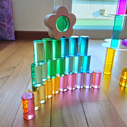 32 Baby Cylindrical Columns (Pastel)