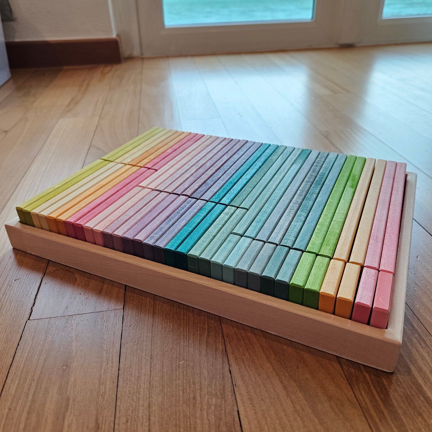 PRE-ORDER ONLY - 64 Pastel Slats in Tray