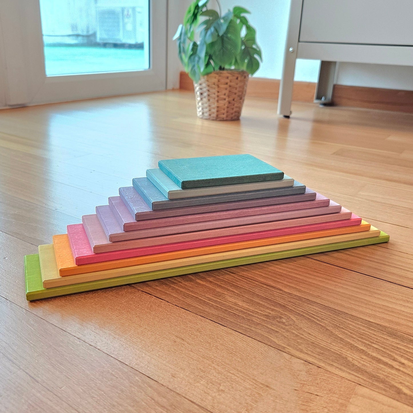 PRE-ORDER ONLY (Ships Early July 2026) - 11 Wooden Pastel Slats