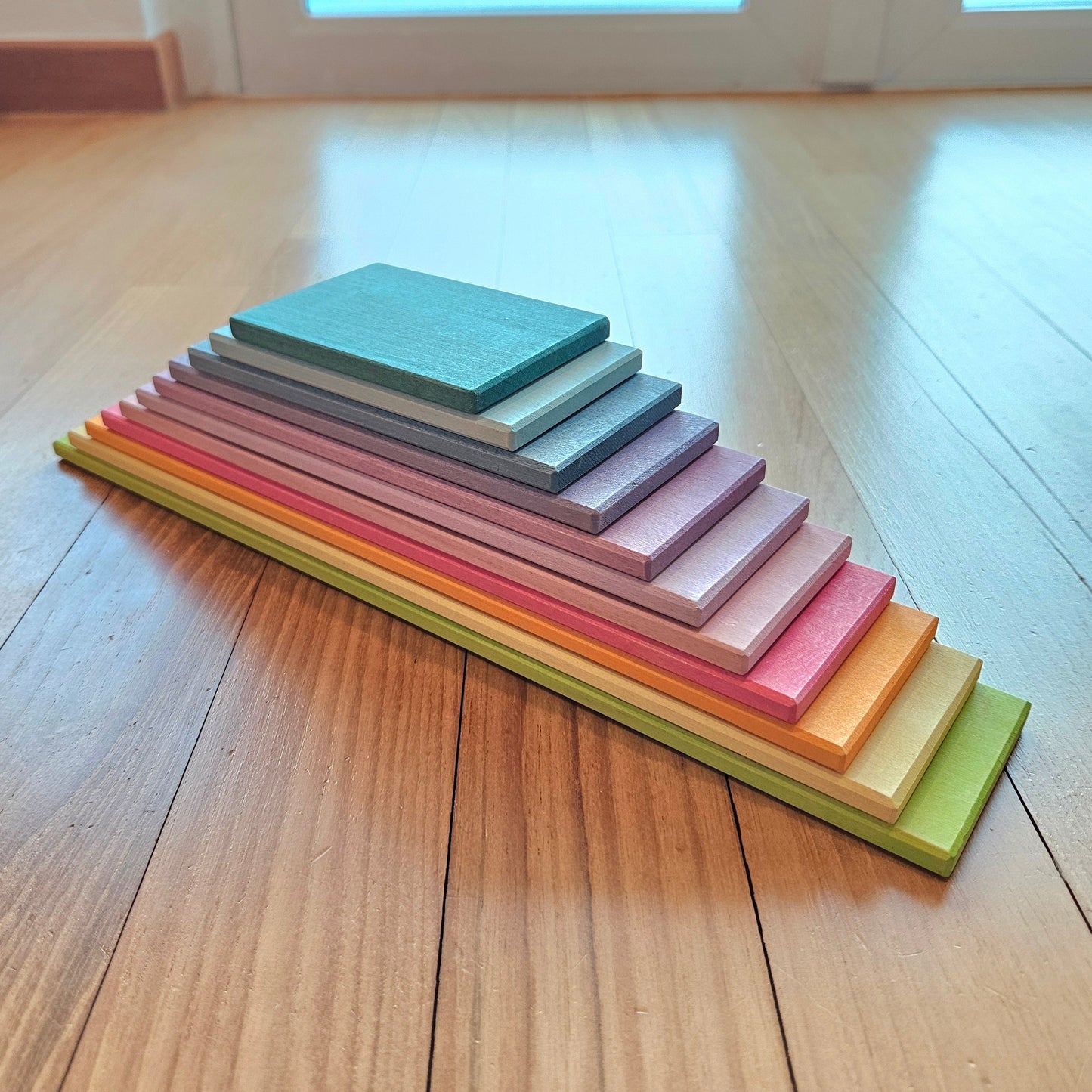 PRE-ORDER ONLY (Ships Early July 2026) - 11 Wooden Pastel Slats