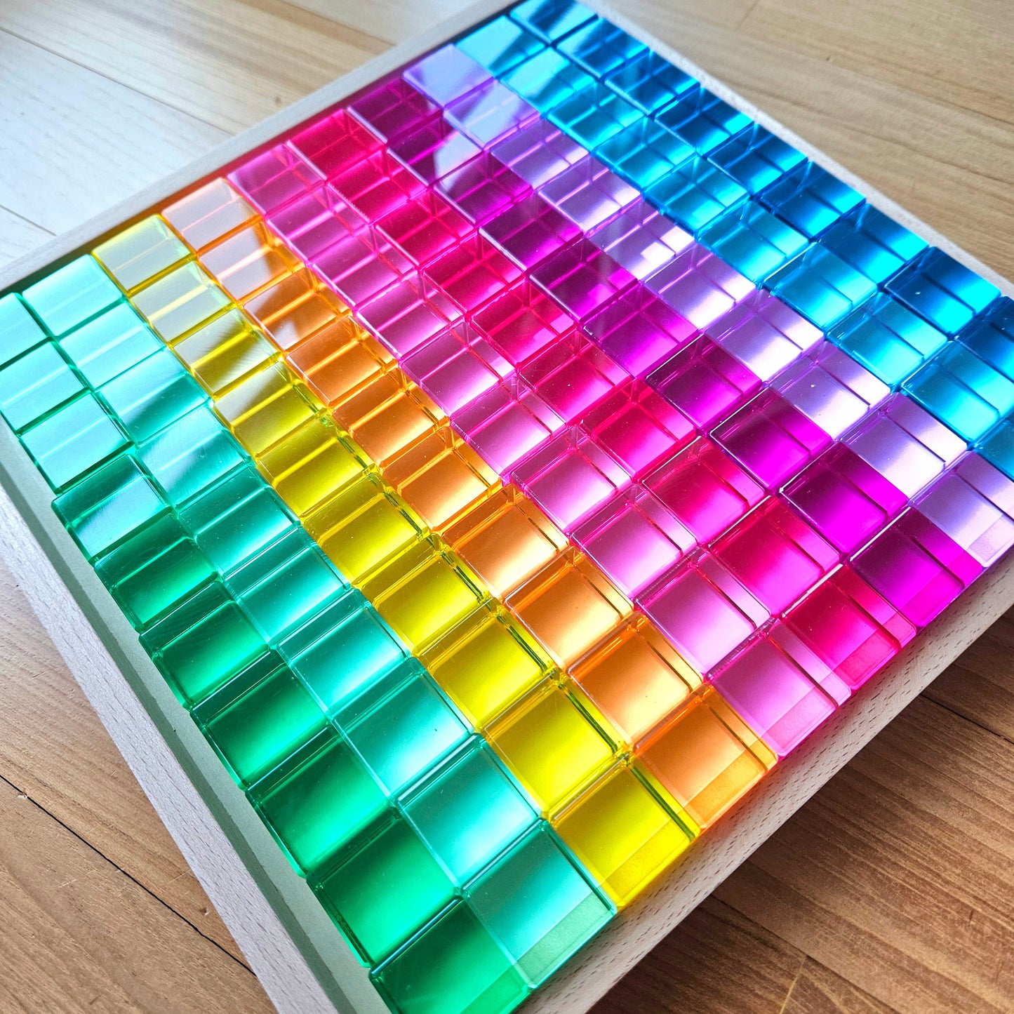 PRE-ORDERS ONLY - 100 Lucite Cubes - Pastel