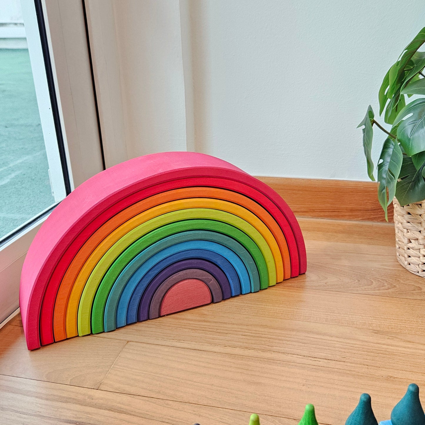 PRE-ORDER ONLY - Wooden Rainbow