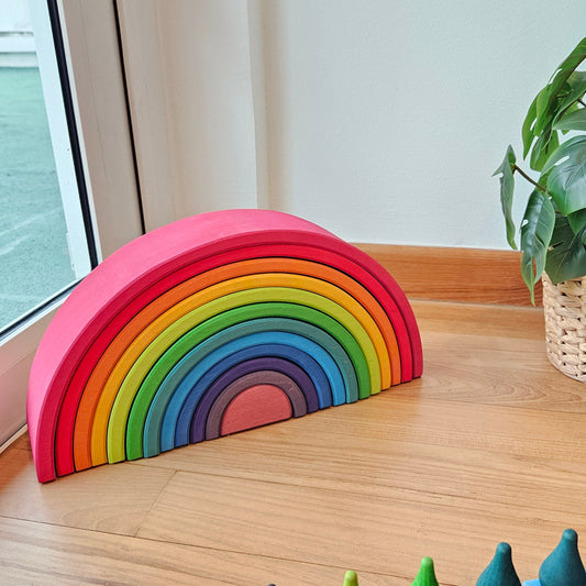 PRE-ORDER ONLY - Wooden Rainbow