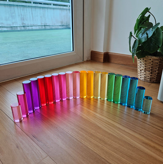16 Lucite Cylindrical Pillars™