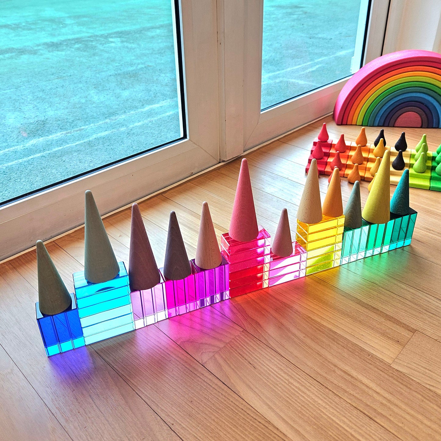 PRE-ORDER ONLY - Pastel Cone Trees
