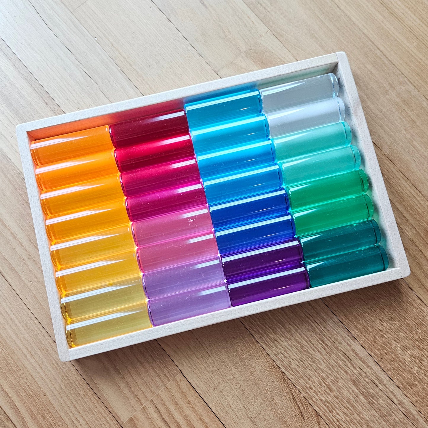 32 Medium Cylindrical Columns (Vibrant)