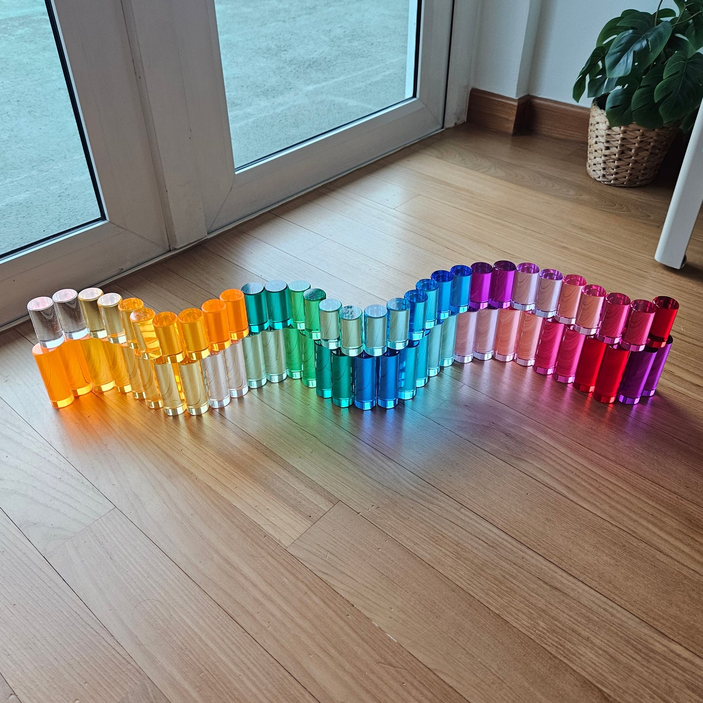 32 Medium Cylindrical Columns (Vibrant)