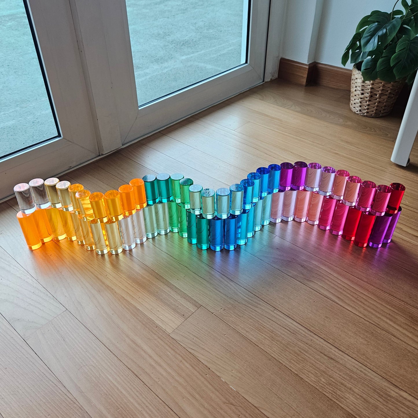 32 Baby Cylindrical Columns (Vibrant)