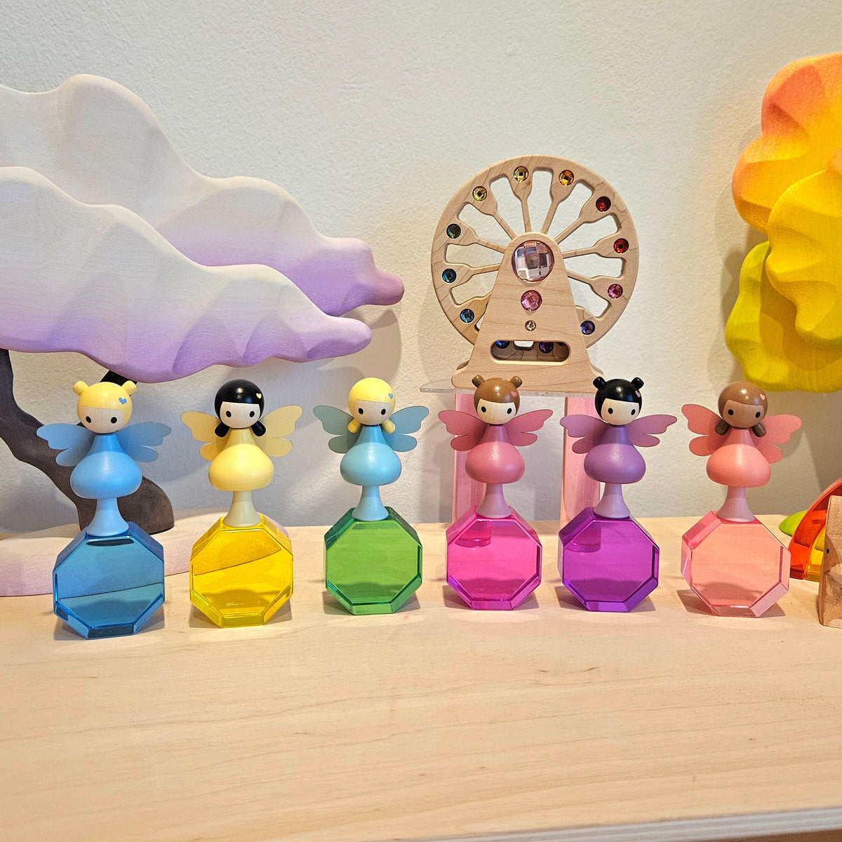 Rainbow Butterfly Peg Dolls™ - PRE-ORDER ONLY (Ships Mid-November 2026)