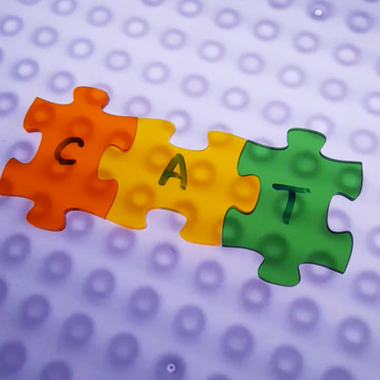 Rainbow Infinity Puzzle - 70 pcs Acrylic Puzzle Set