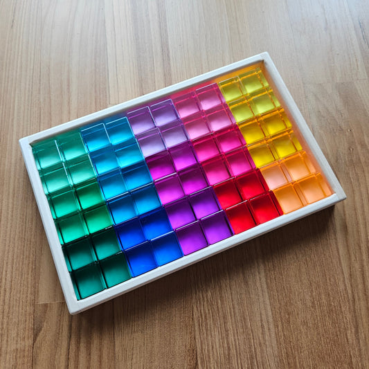 60 Lucite Cubes, Alphabet & Numbers Printables Bundle