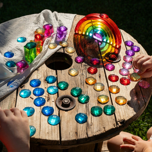 60 Sparkling Round Jewels