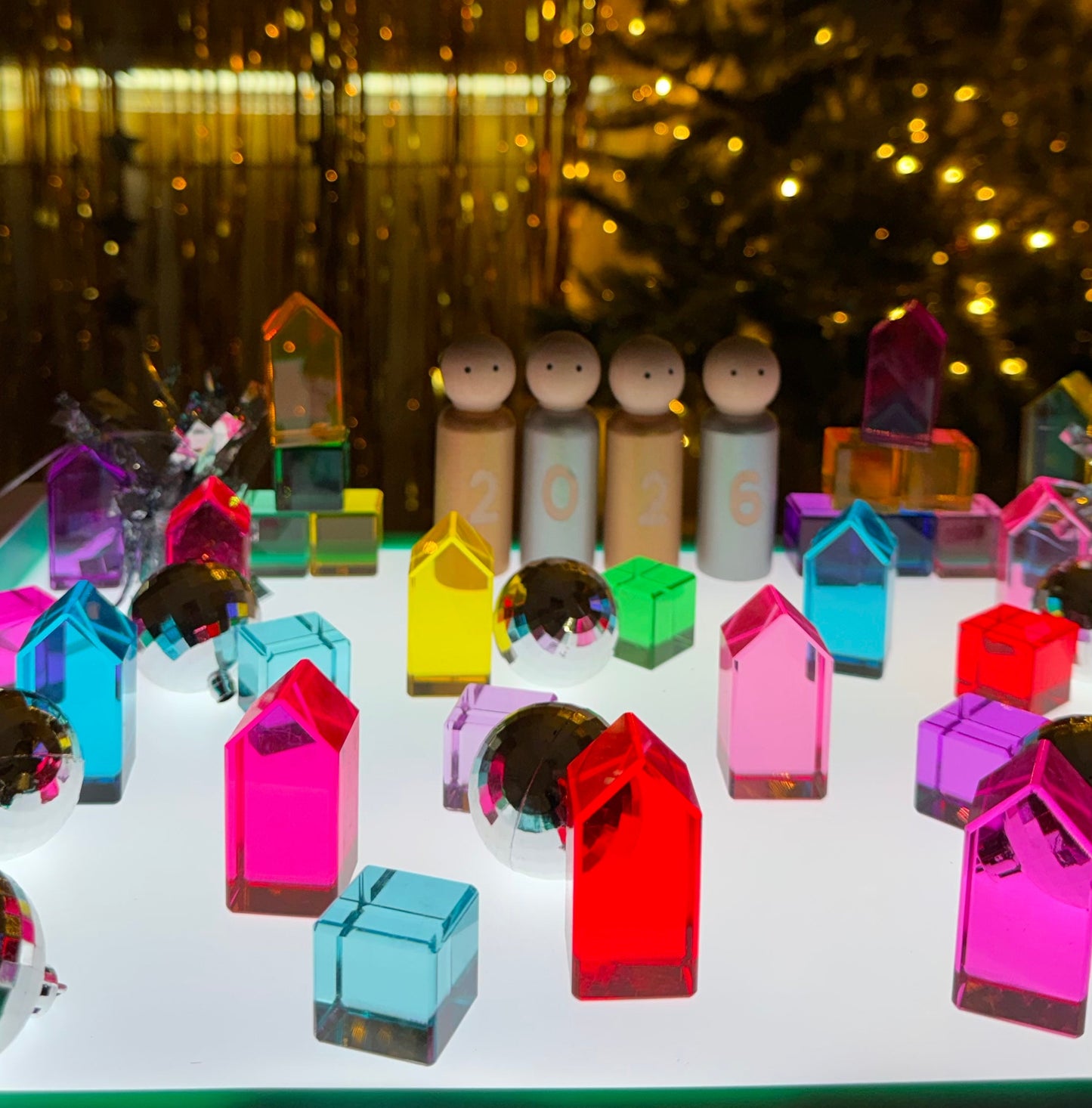 Lucite Rainbow Houses™