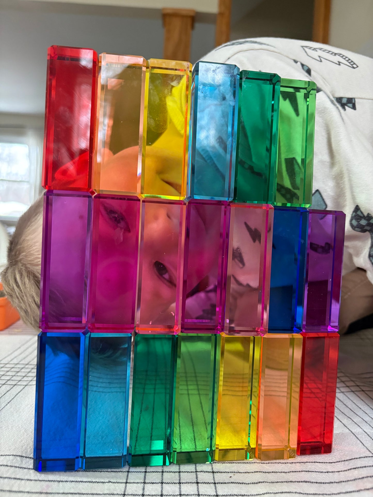 64 Mixed Lucites & 32 Lucite Columns Exclusive Bundle