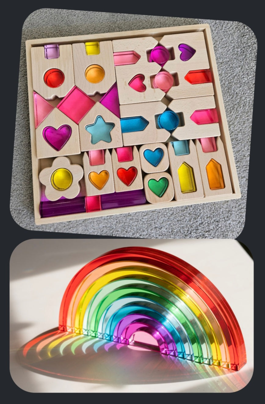 Fairytale Kingdom & Mummy Lucite Rainbow Exclusive Bundle